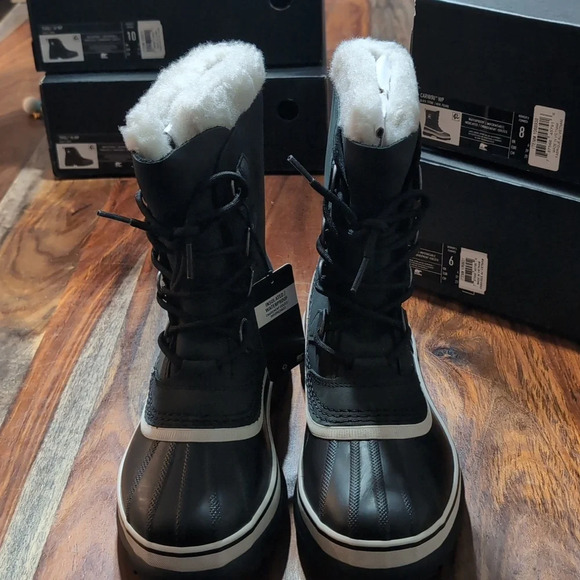 Sorel Women's Caribou Insulated Lace Up Removable Felt Liner Winter Boot - Picture 2 of 11